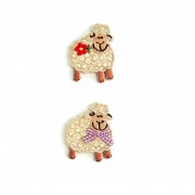 Iron-on Embroidery Sticker - Sheep